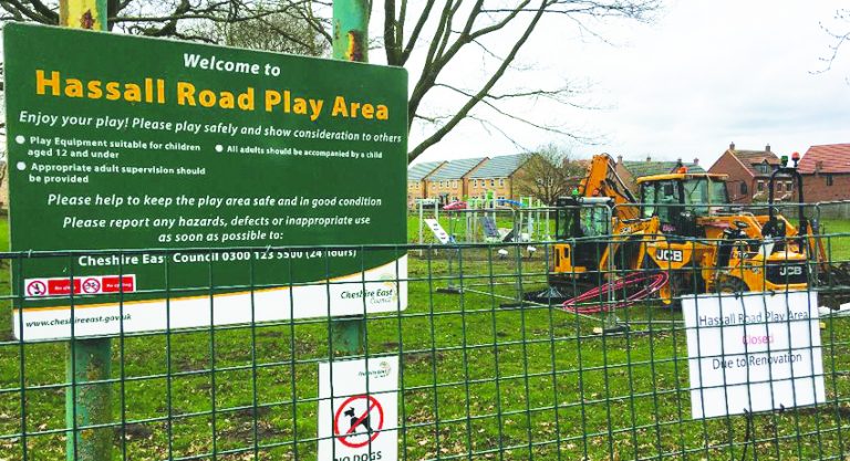 Hassall Road Play area.