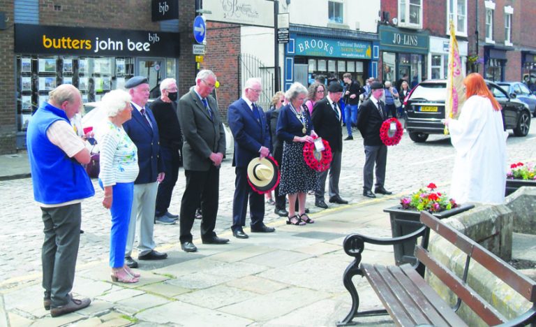 Armed Forces day was another quiet celebration for Sandbach