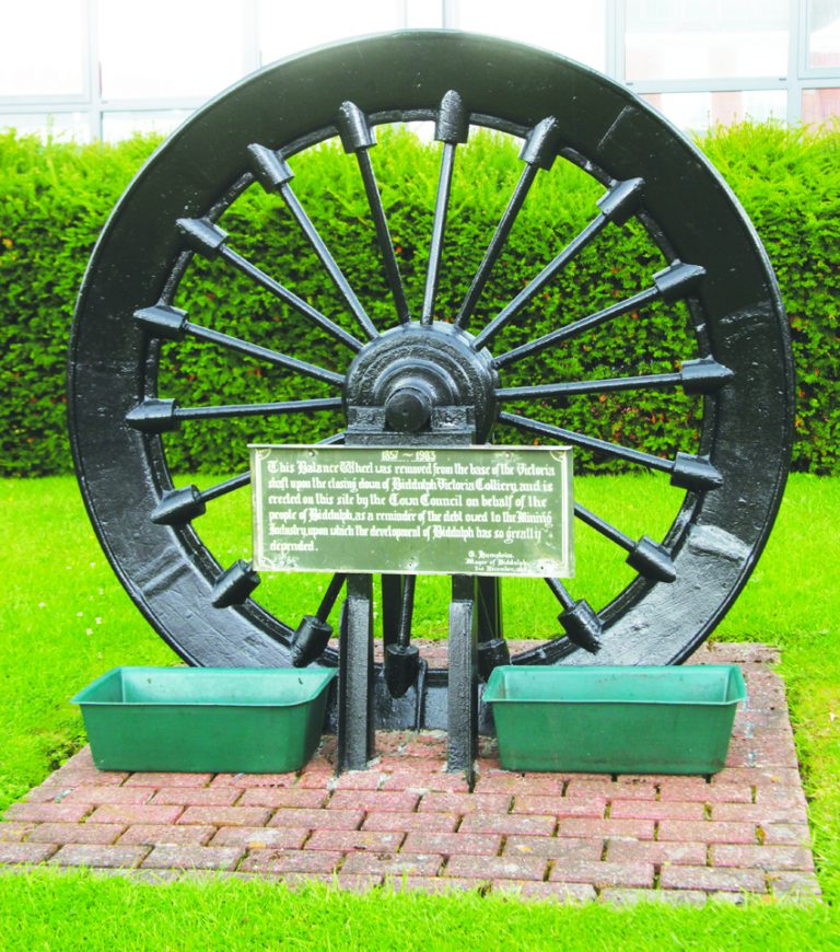 Biddulph miners' wheel