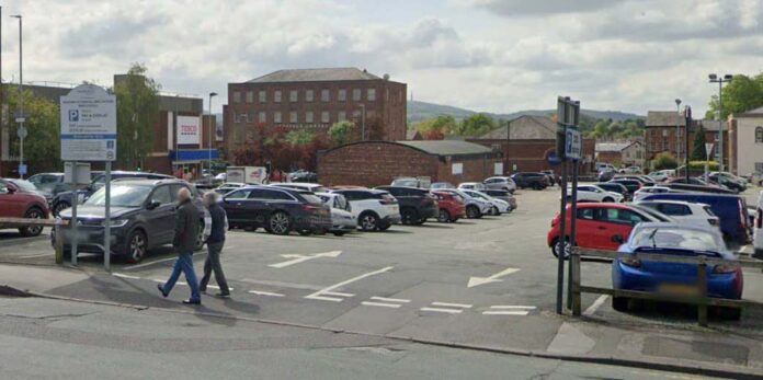 Macclesfield car parks.