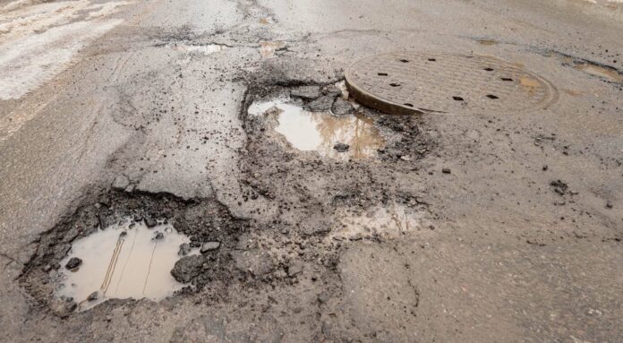 Potholes.